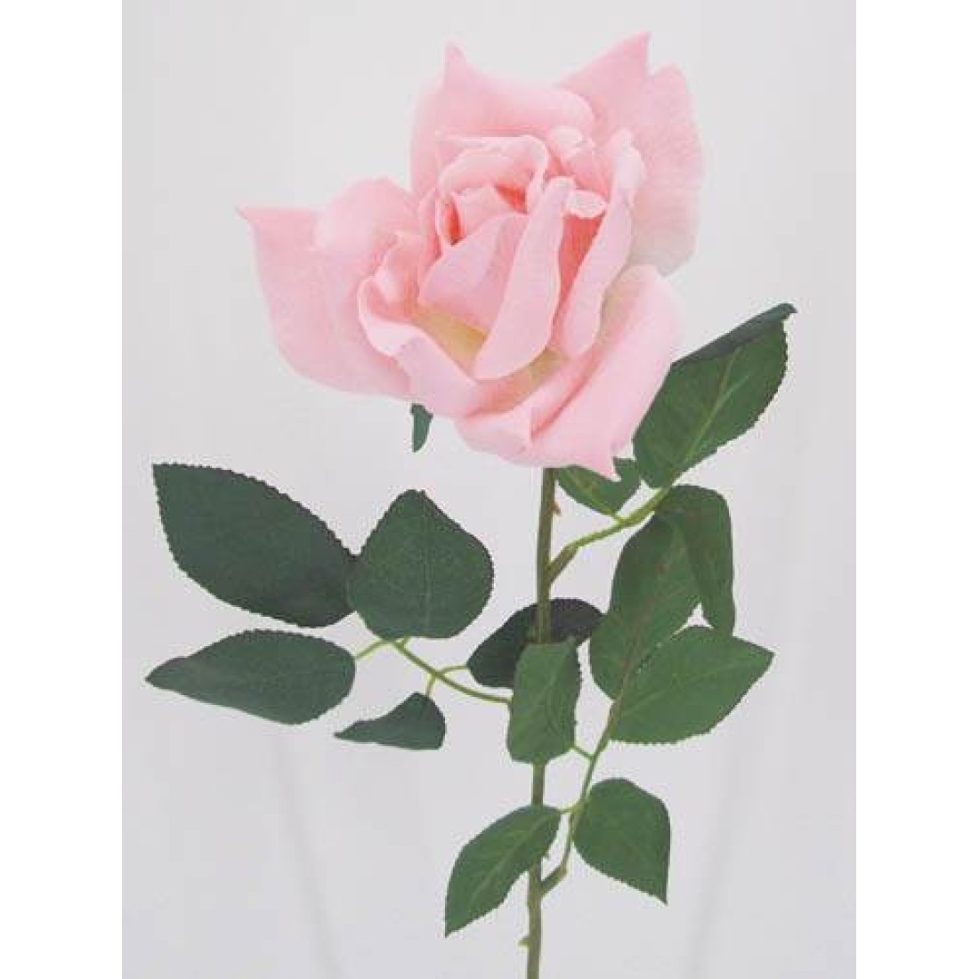 Pale Pink Tea Rose 67cm Artificial Flowers